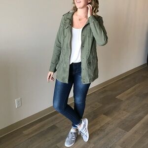 Paige Hoxton Ankle Dark Wash Jeans